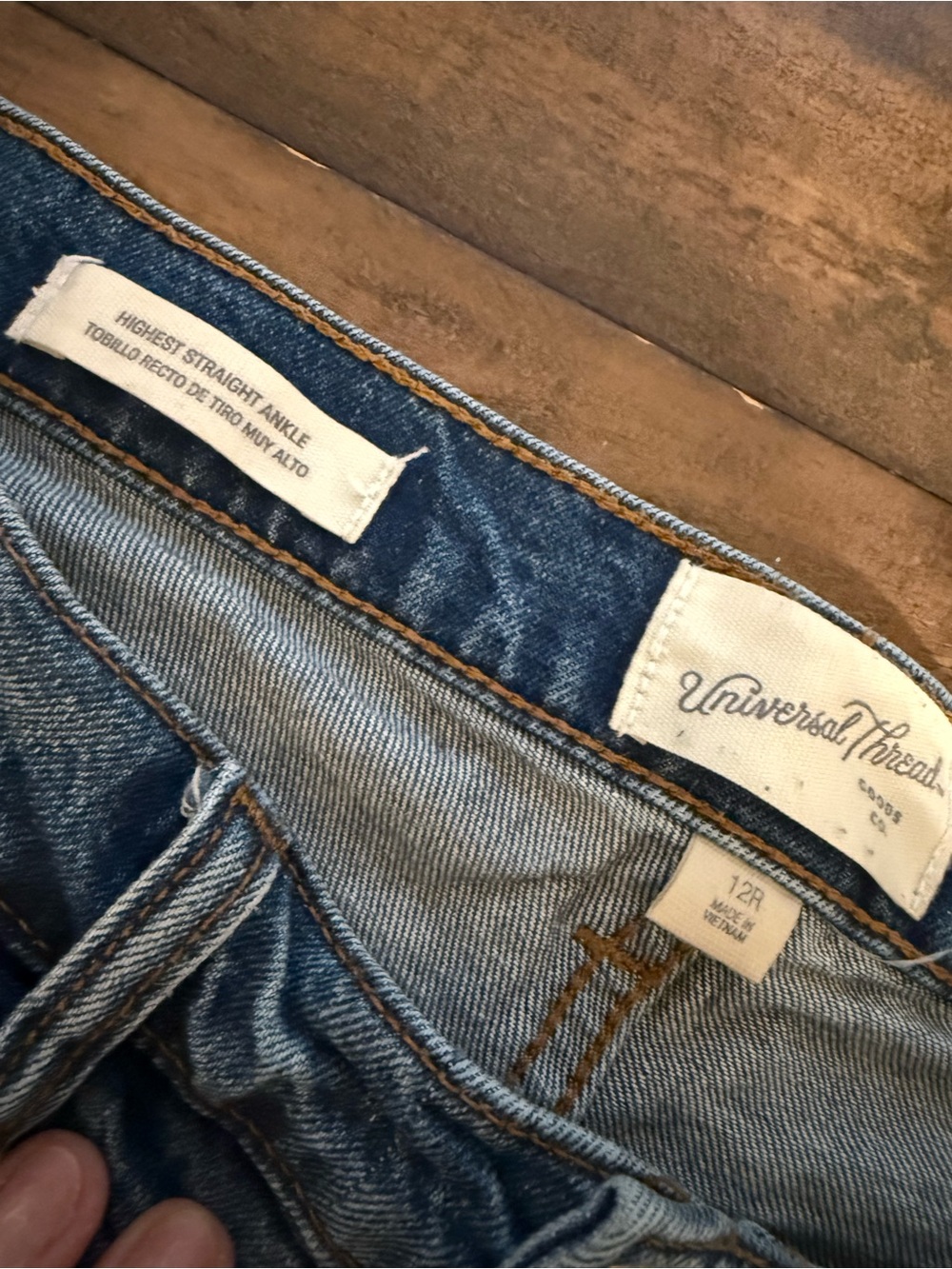 Universal Thread Men’s Straight Jeans - Medium Blue